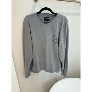 Religion of Sports X Spiritual Gangster Gray Sweatshirt Unisex L Pullover